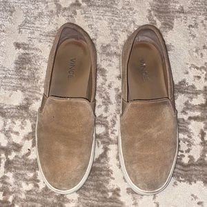 Vince Suede Low Top Sneakers!